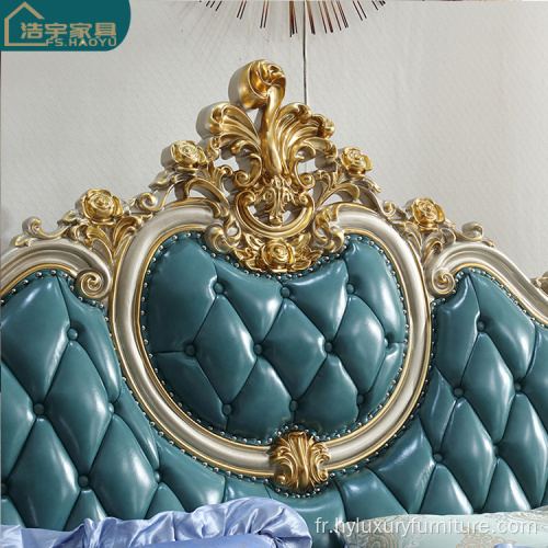 turquie bleu cuir meubles chambre adulte